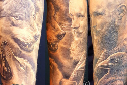 010  Black Grey   Tattoo Hamburg Skinworxx 